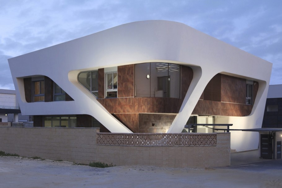 Здание biomorphic House 2012 в Израиле