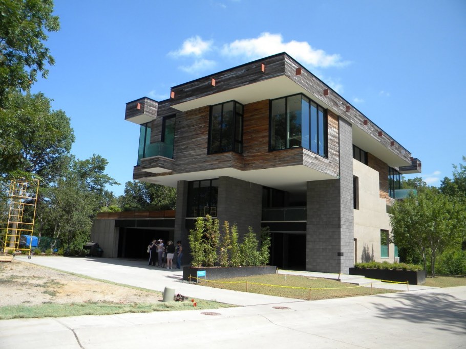 Авангард стиль в экстерьере