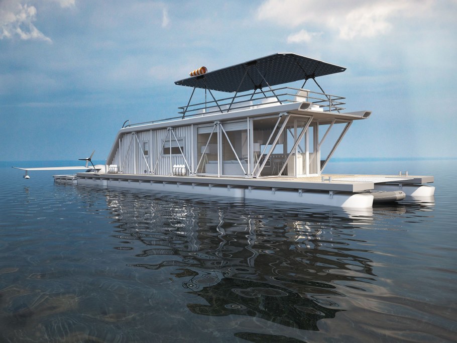 Яхта хаусбот