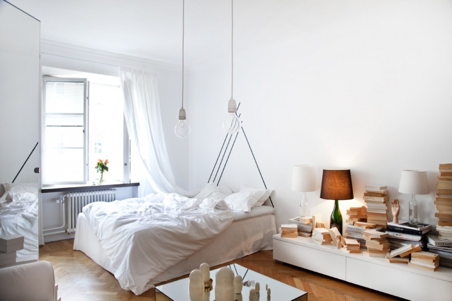 Спальня в скандинавском стиле