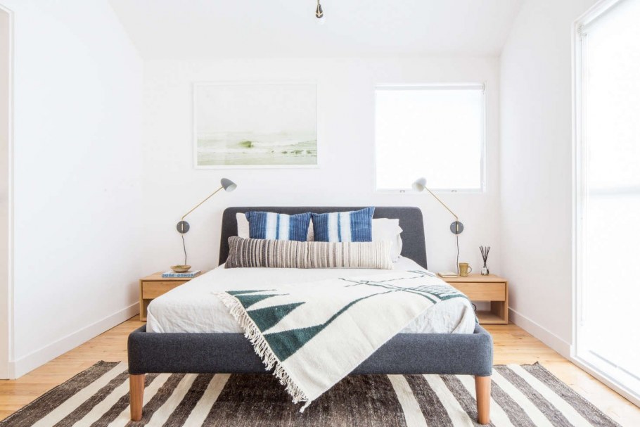 Спальня в стиле Сканди