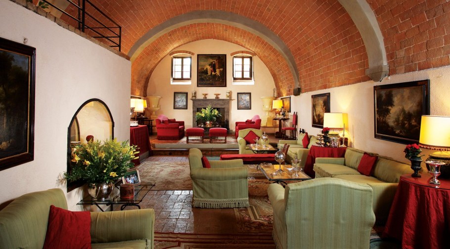 Интерьер виллы в Тоскане