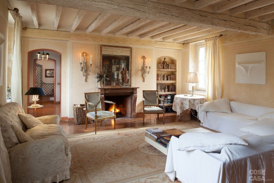 Внутренний интерьер итальянских домиков