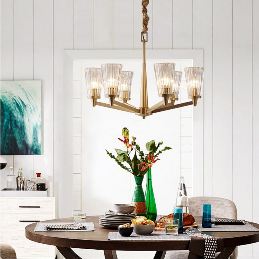 Люстра в американском стиле