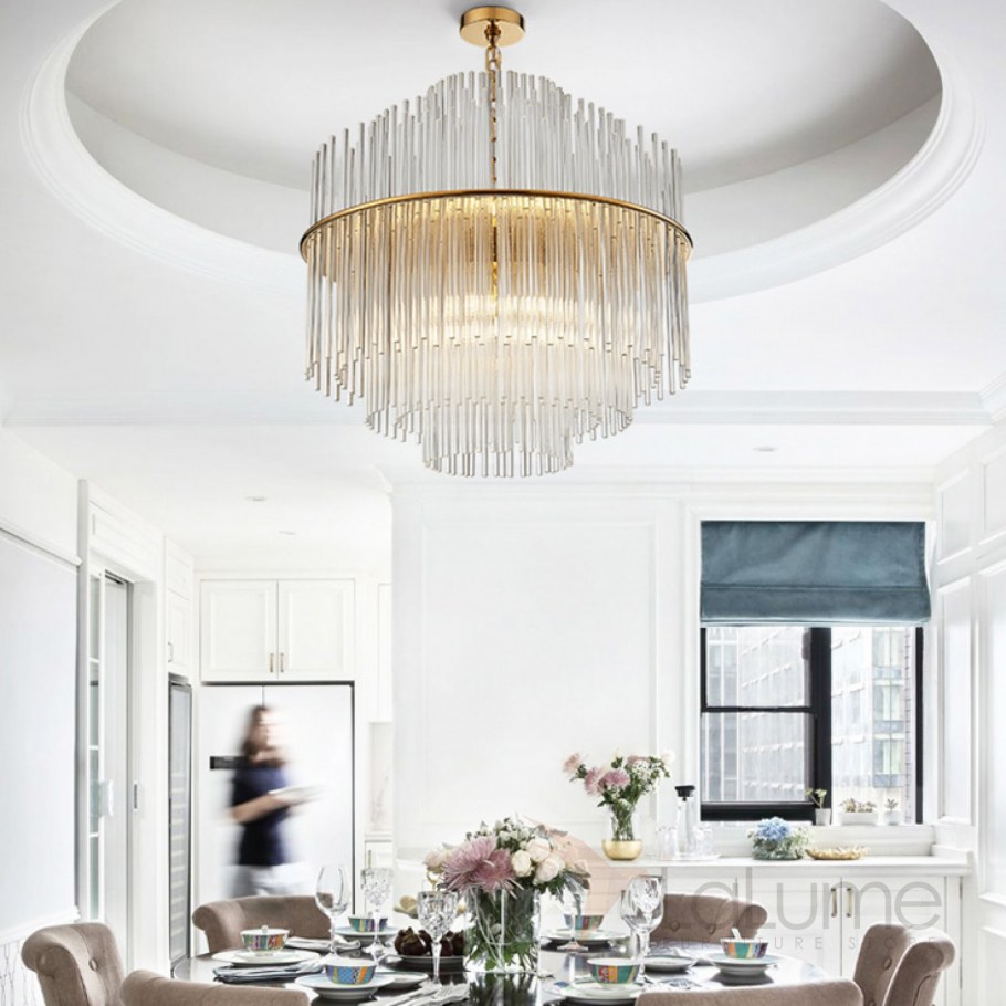 Подвесная люстра Ritz - million tubes chandelier2