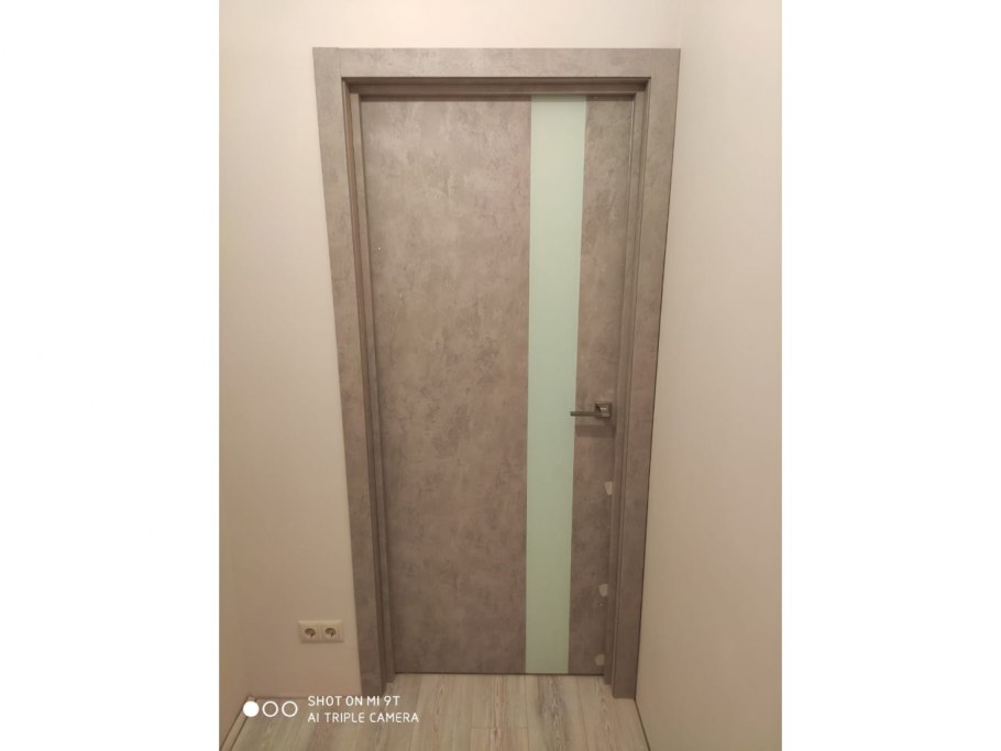 Ra2 слим бетон межкомнатная дверь