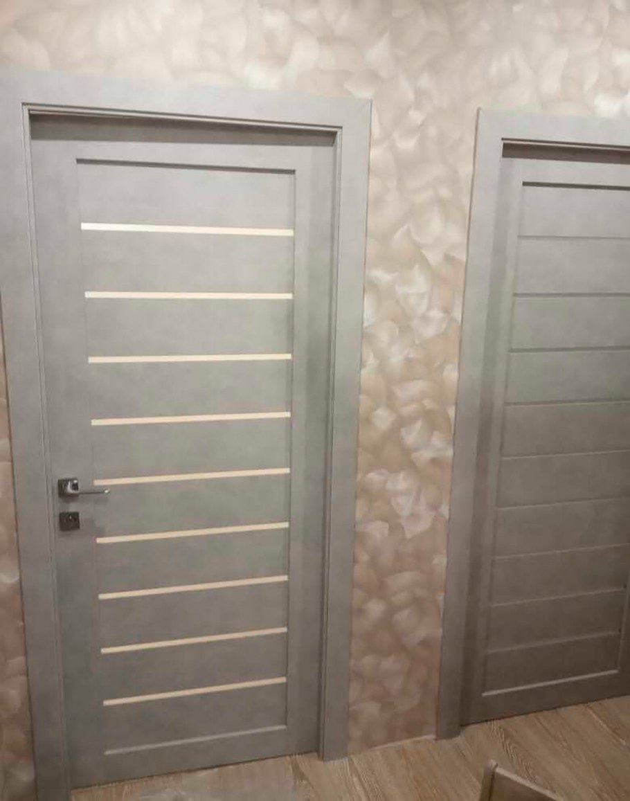 Двери цвета бежевый бетон