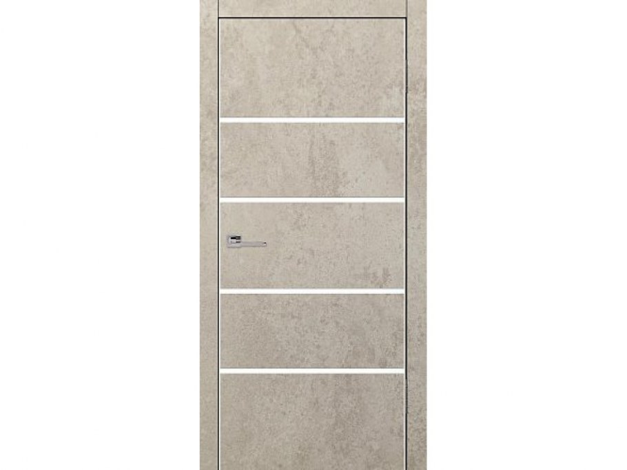 Дверное полотно в02 бетон светлый
