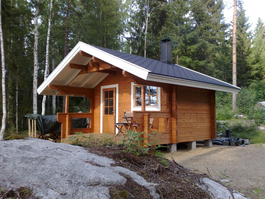 Баня из бруса