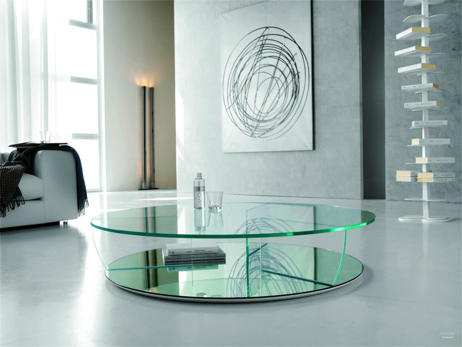 Стол журнальный стеклянный Cattelan Italia