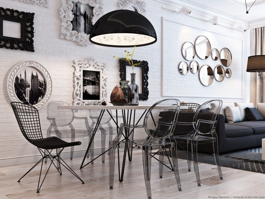 Графичность в интерьере