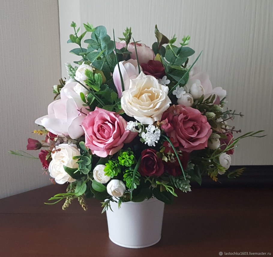 Интерьерные цветочные композиции