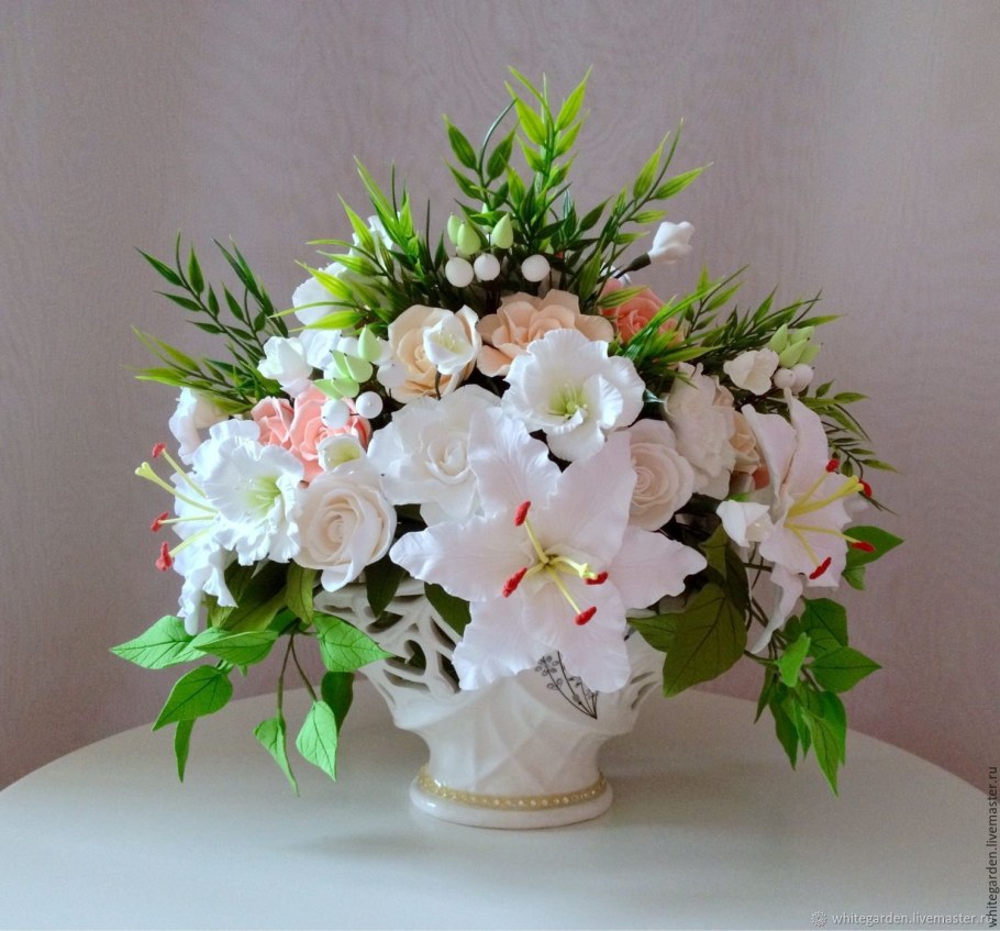 Интерьерные цветочные композиции