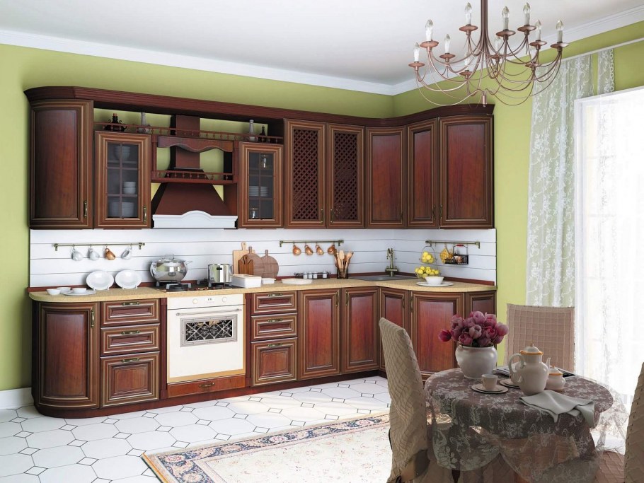 Модульная кухня Кантри (ноче таволато)