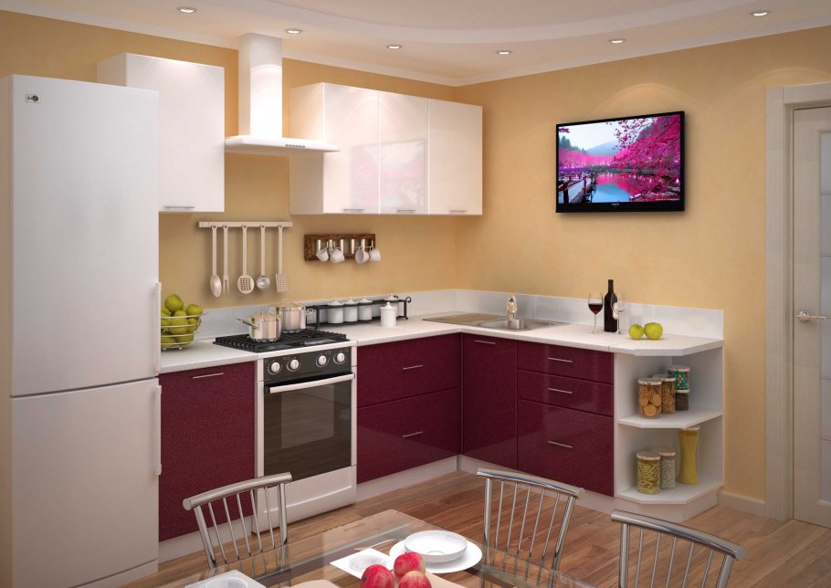 Кухни салатовые