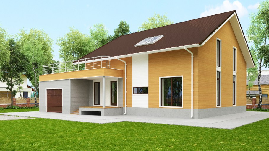 Проект железобетонного дома для Сибири