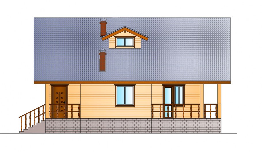 Проект дома 620-720
