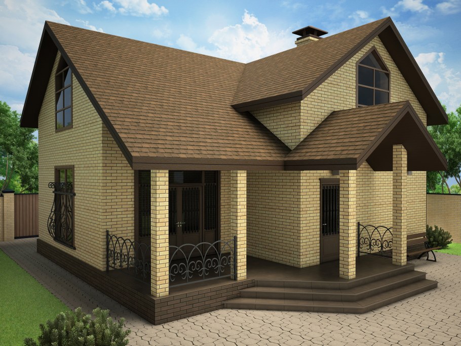 Проект дома l-115-1p