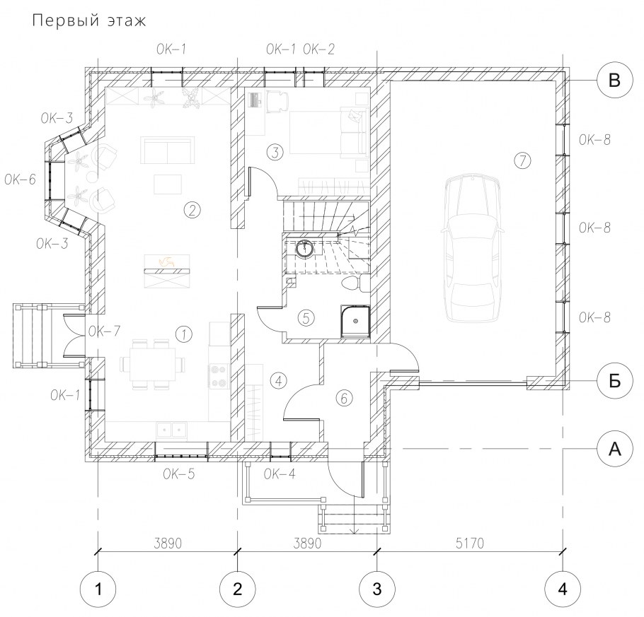 Проект дома Сильванер