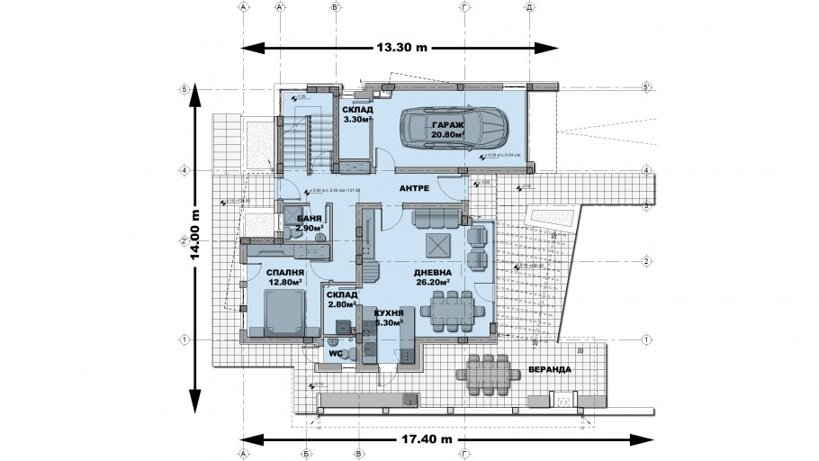Проект дома Кроха