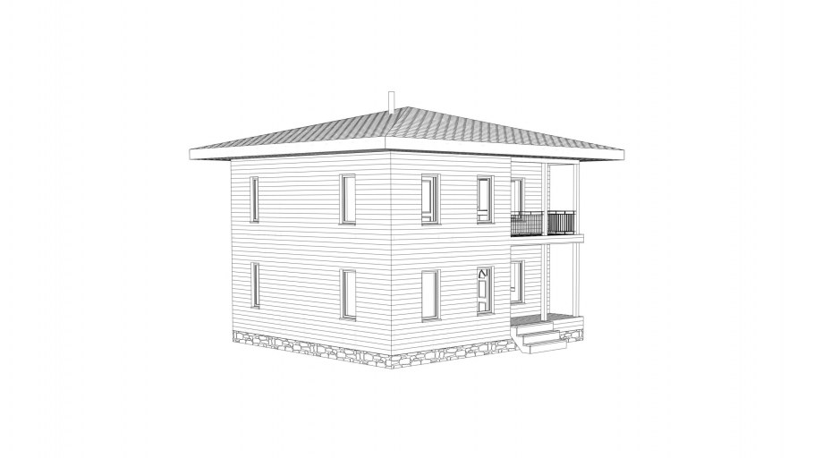 Проект дома as-2439