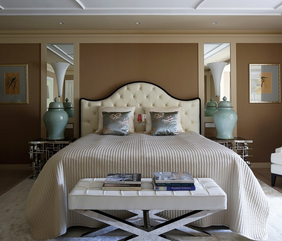 Спальня в стиле современной классики