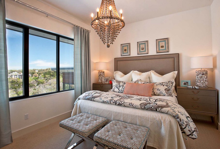 Интерьер спальни в стиле американская классика