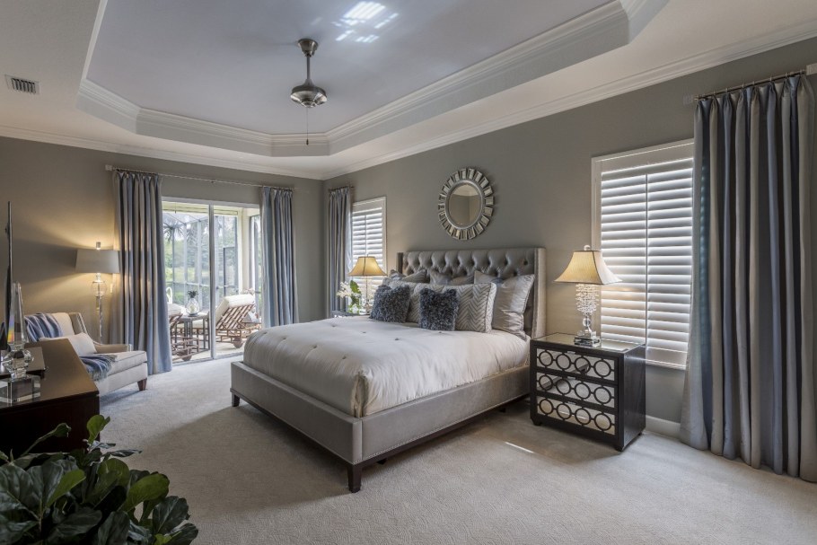 Спальня в американском стиле