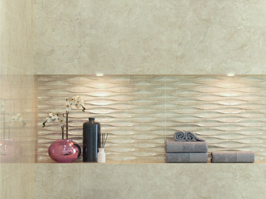 Плитка crema Marfil brillo