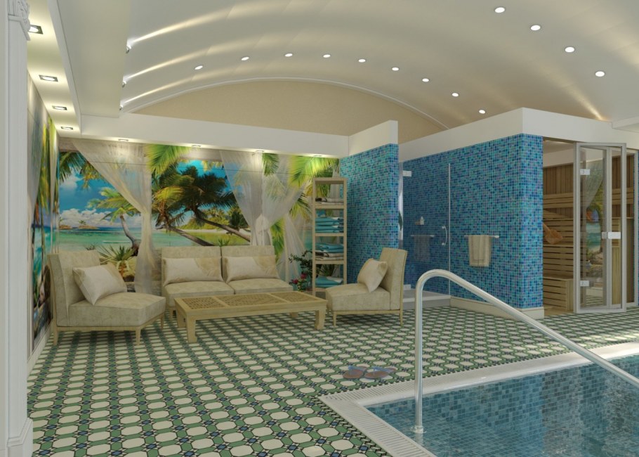 Бассейн в комнате