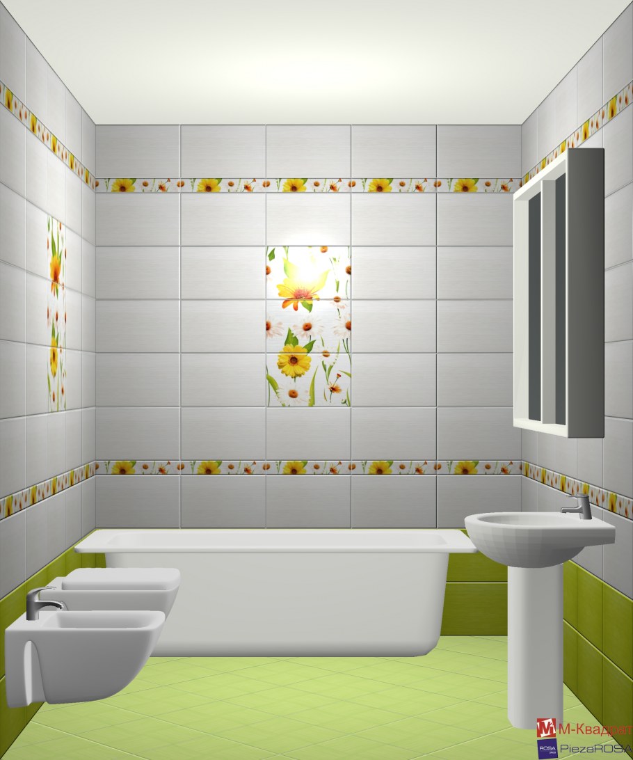 Плитка PIEZAROSA Fiori