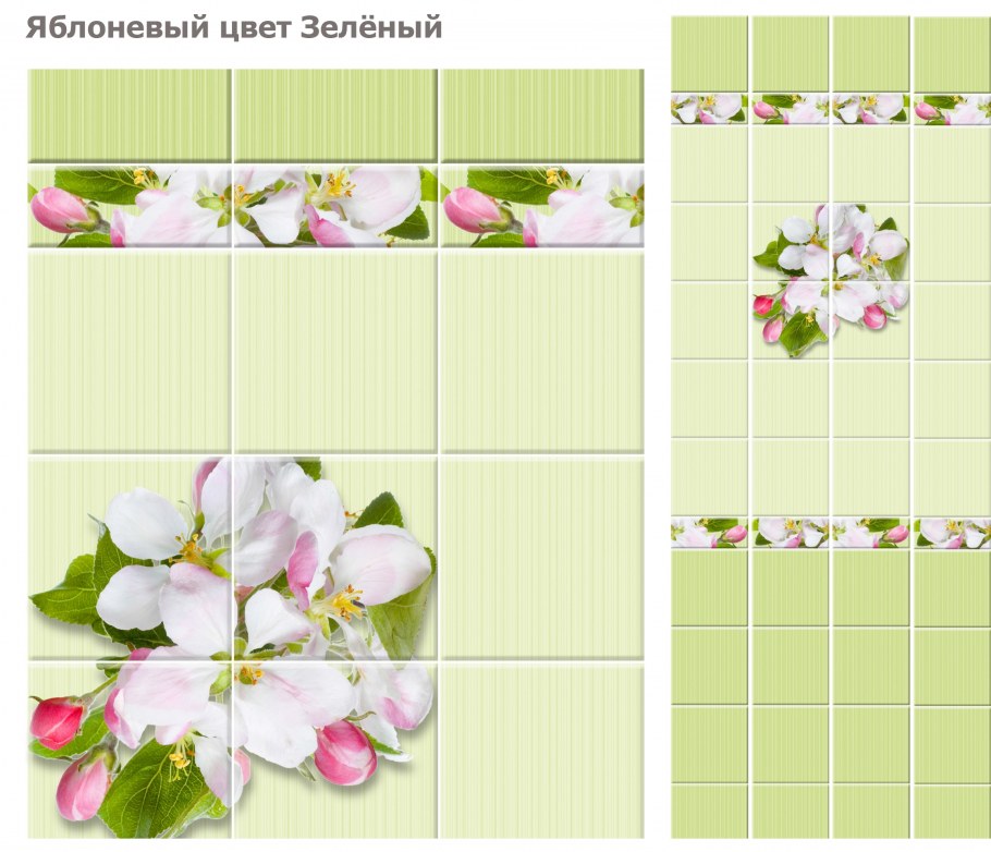 Панель ПВХ unique Яблоневый цвет розовый