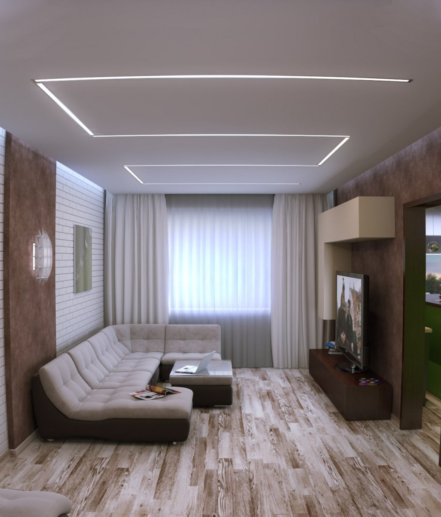 Дешевый интерьер