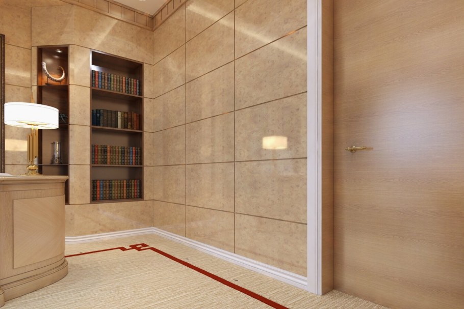 Плинтус Евровуд в интерьере