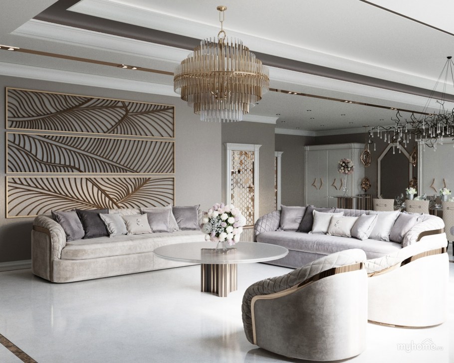 Интерьер в стиле Авангард и классика