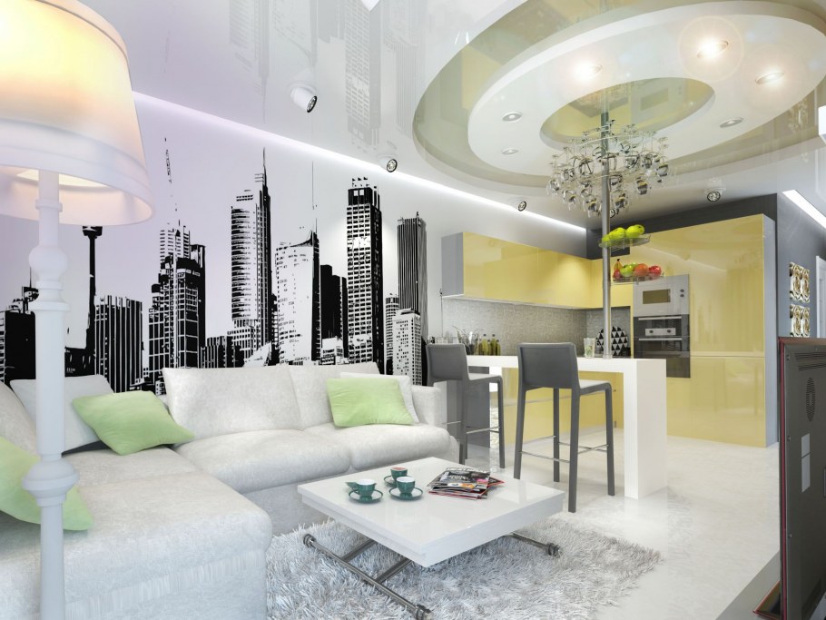 Наташа Лебедева дизайнер , фото гостинной современный стиль