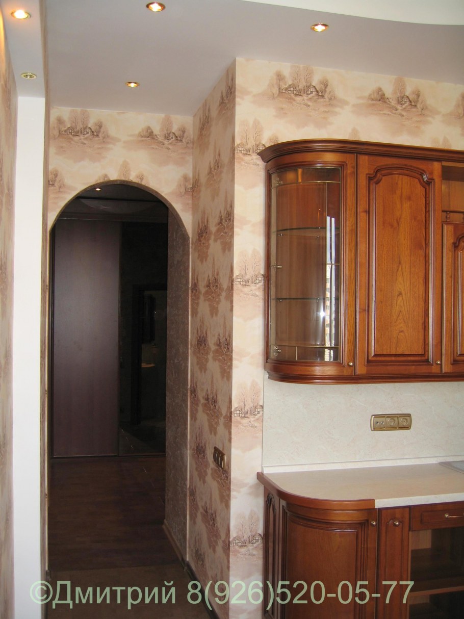 Вместо арки в дверной проем