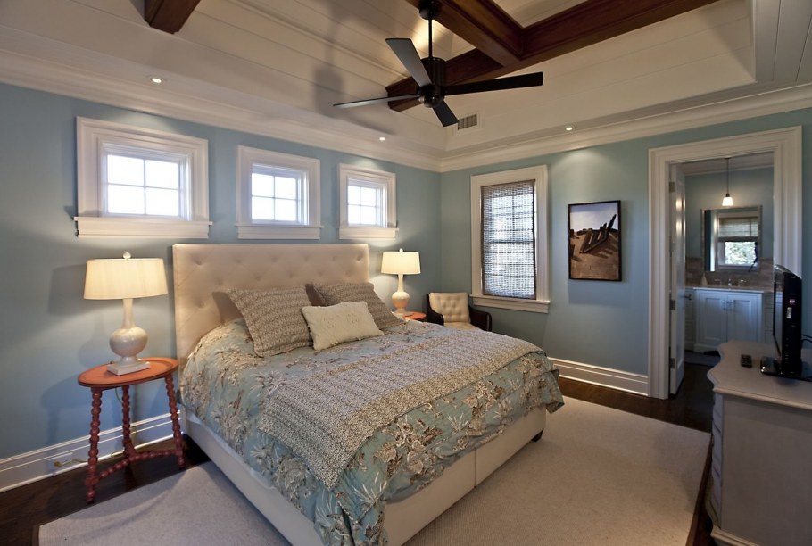 Спальня в полуподвале