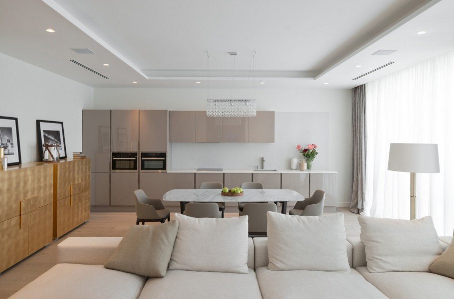 Светлый интерьер квартиры