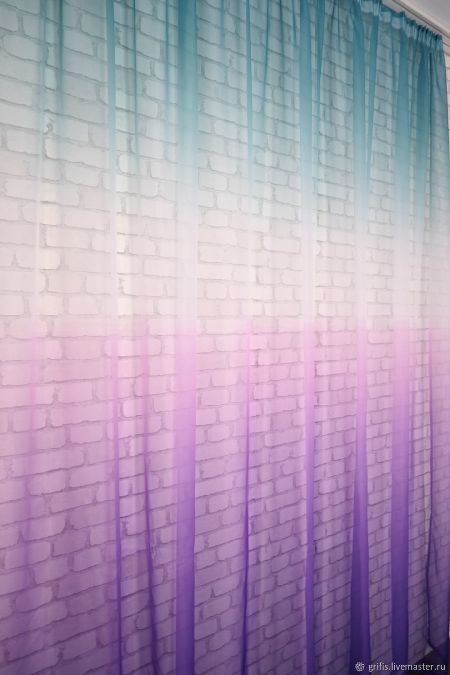 Шторы градиент