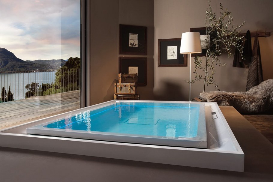 Спа бассейн gruppo Treesse Fusion Spa 230 230 x 180 x 67h (Ghost System®)