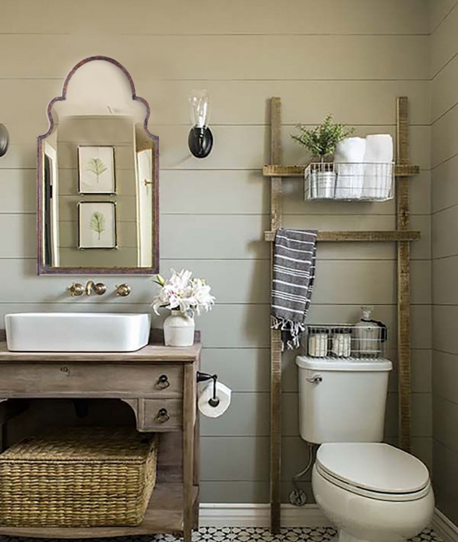 Ванная комната в ретро стиле