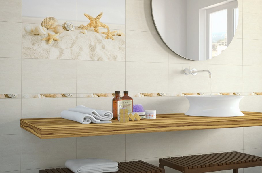 Плитка для ванной Golden Tile саммер Стоун