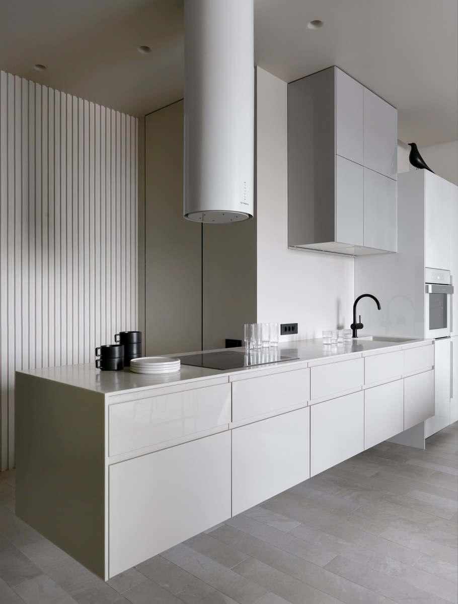 Минимализм в интерьере кухни