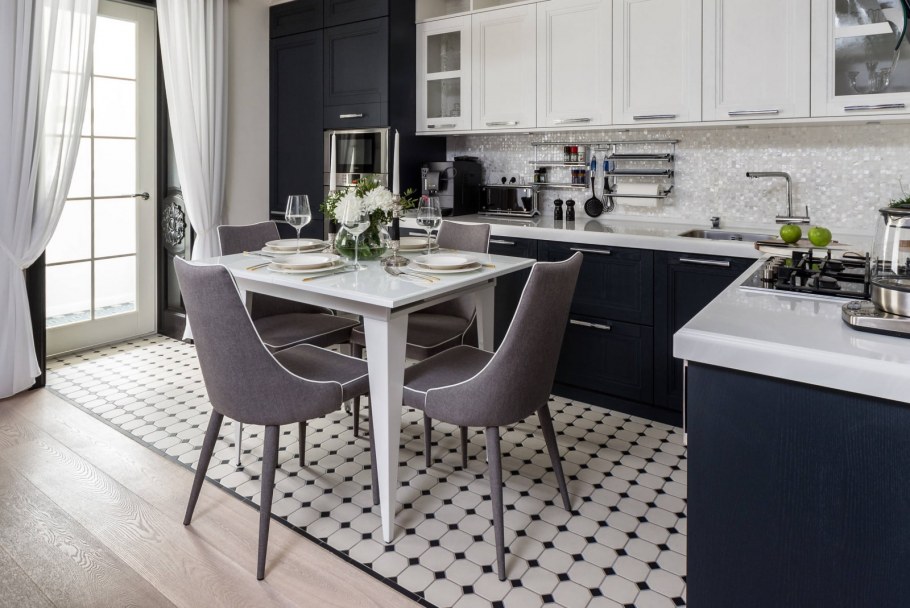 Кухни икеа в стиле Неоклассика