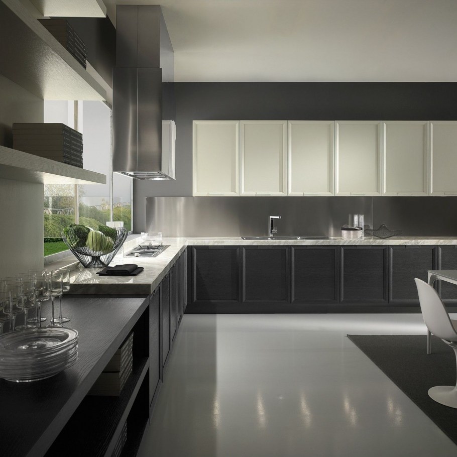 Интерьер кухни Модерн