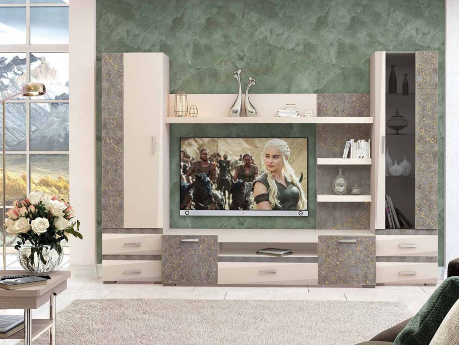 Гостиная фреска Давита