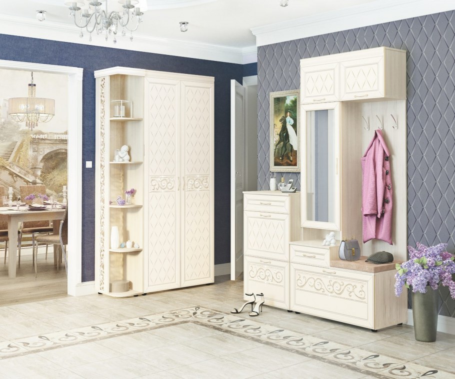 Мебель Венеция гостиная белая цена агат 30.10