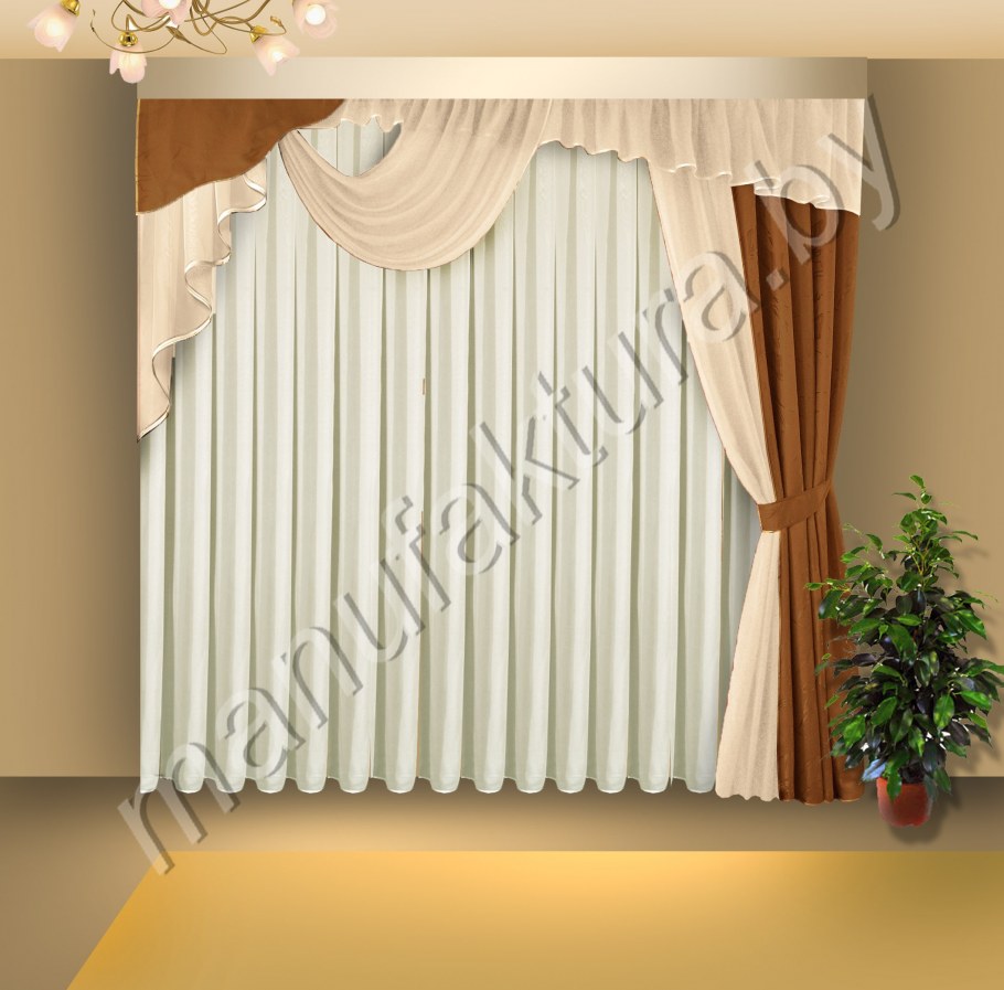 Красивые шторы в спальню