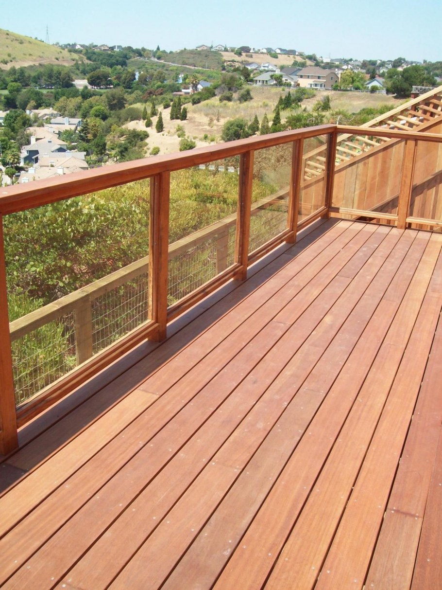 Ограждение открытой веранды